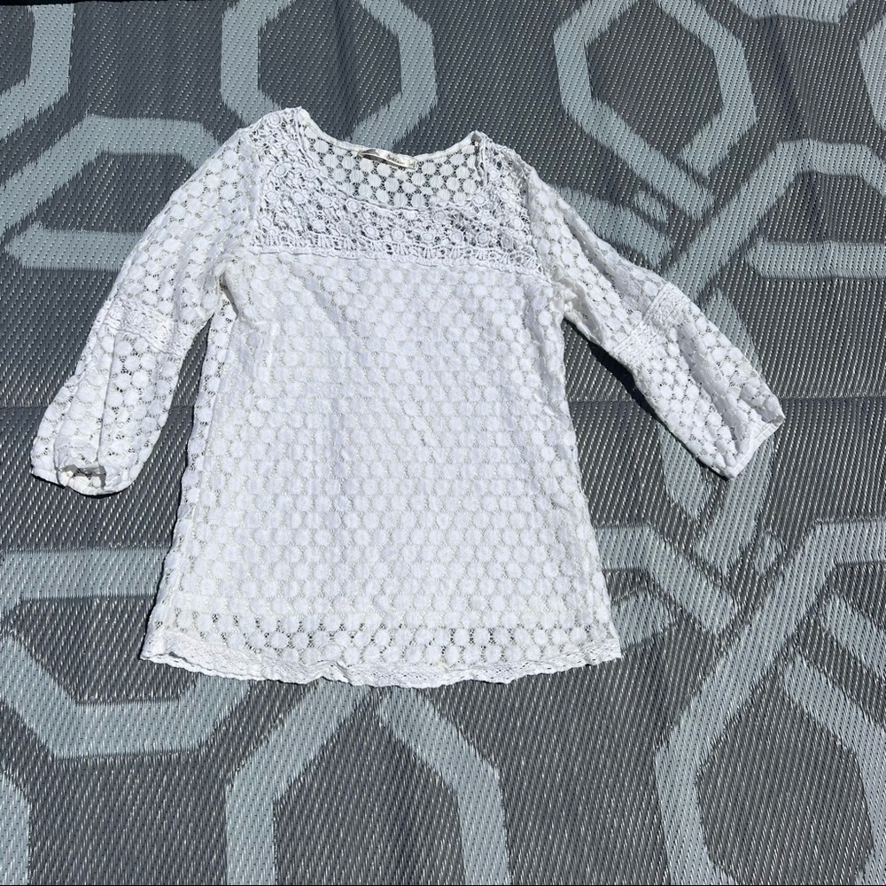 Solitaire womens lace top